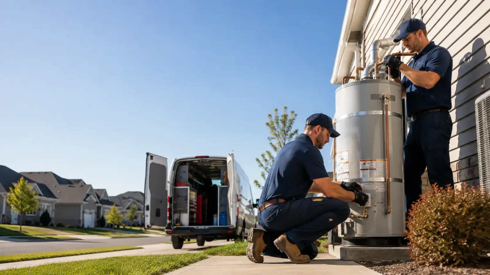 Water Heater Installation in Erie, ND
